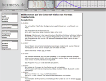 Tablet Screenshot of hermess.de